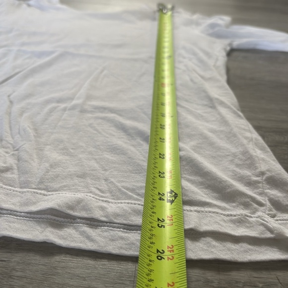 Organic by John Patrick long sleeve shirttail white Sz S - Picture 6 of 7